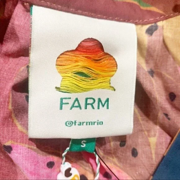 Farm Rio Women’s Leopard's Jungle Cotton Mini Dress‎ - Picture 14 of 14